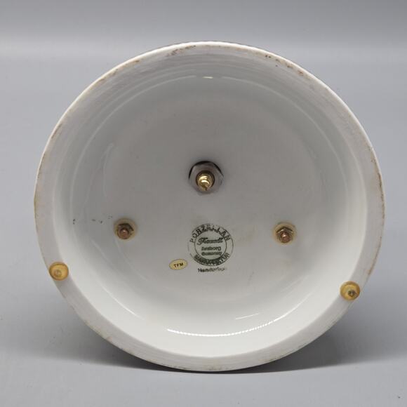 Freundl Americana Porcelain Clock Made In Germany Eagle + Presidents - Picture 8 of 10